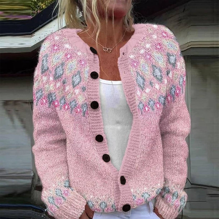 Dakota | Fair Isle Knit Cardigan
