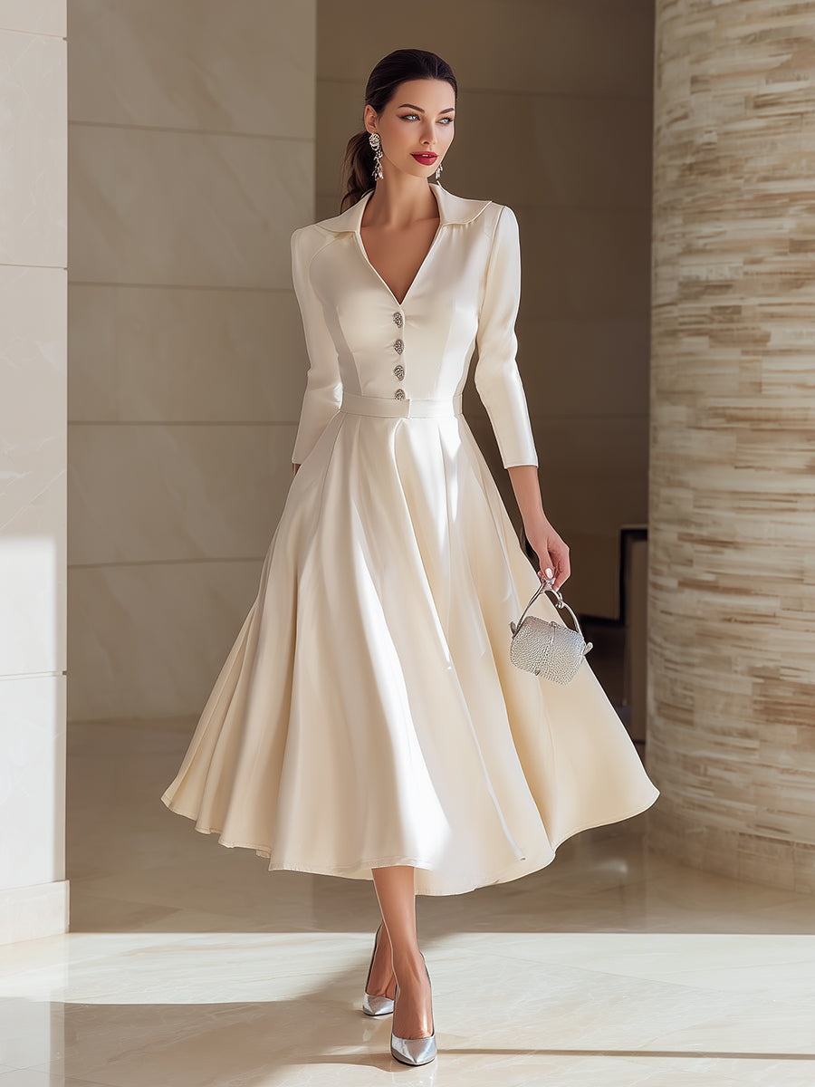 Carolyn | Formal Midi Dress