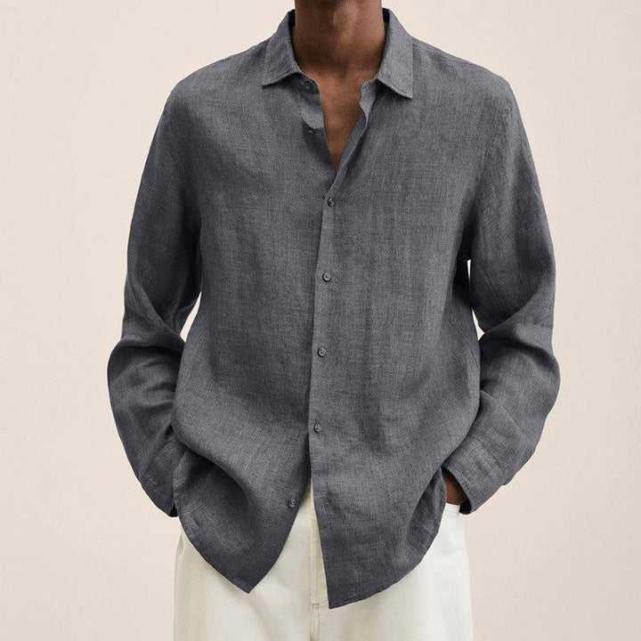 Men's Elegant Linen Shirt