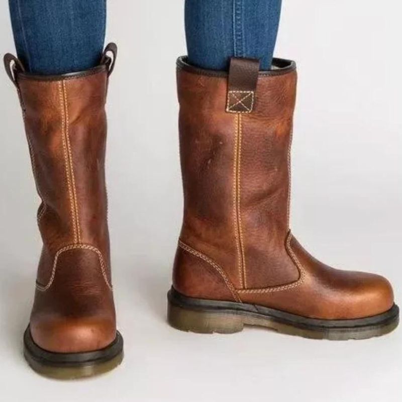 Celia | Leather Winter Boots