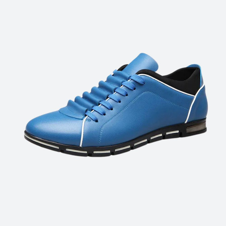 Stylish Casual Leather Sneakers for Men - Aser