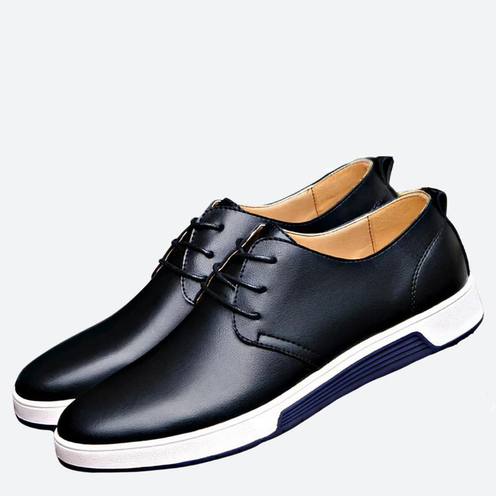 Elegant Orthopaedic Leather Shoes for Men - August