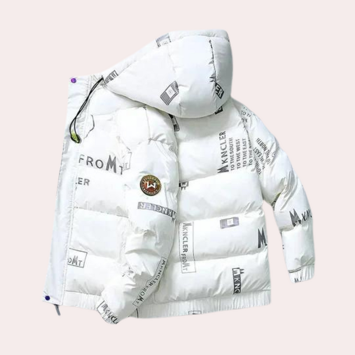 Alfred - Stylish Winter Coat with Hood for Men