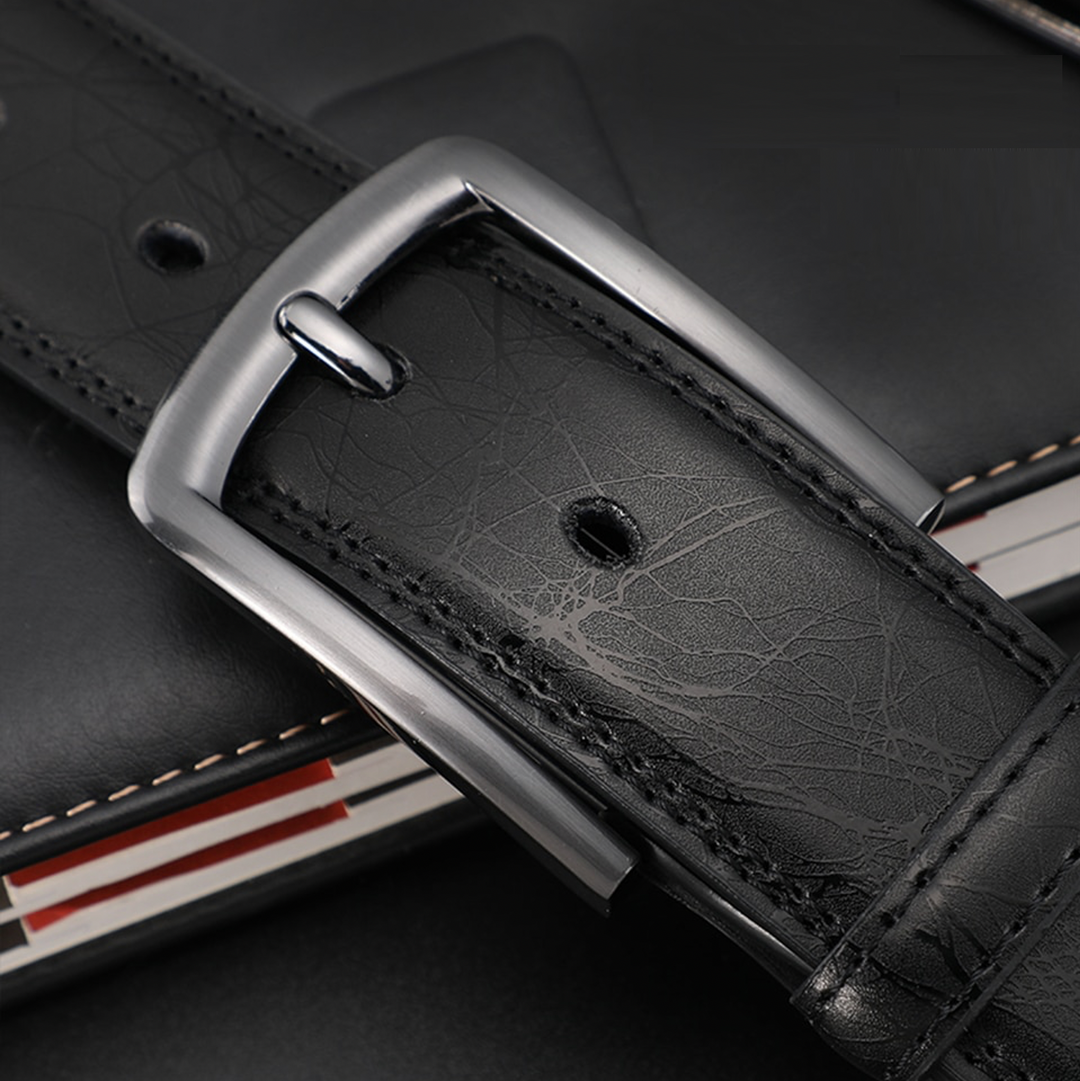 Stylish Ethan Men's Leather Belt