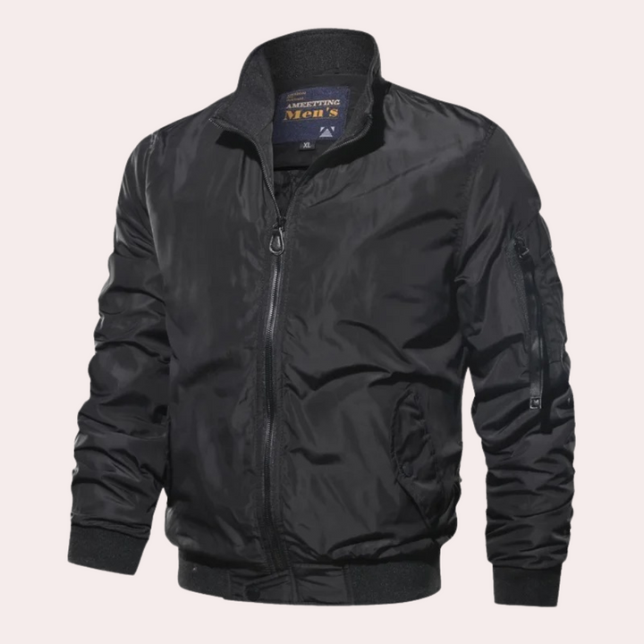 Nicolas - Stylish and Windproof Men's Bomber Jacket