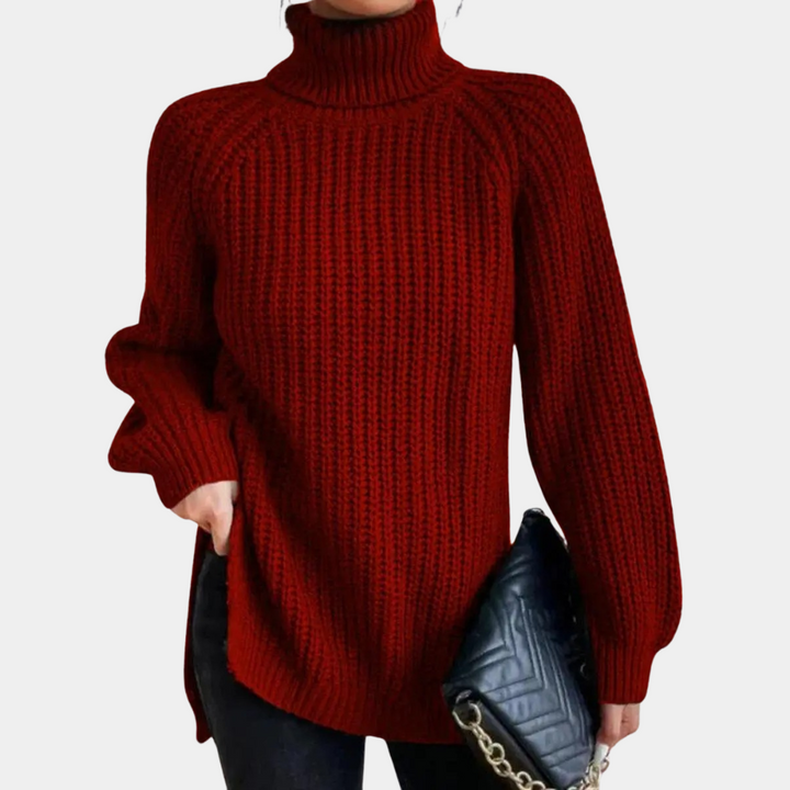 Madeleine - Luxurious Soft Roll Neck Jumper for Women