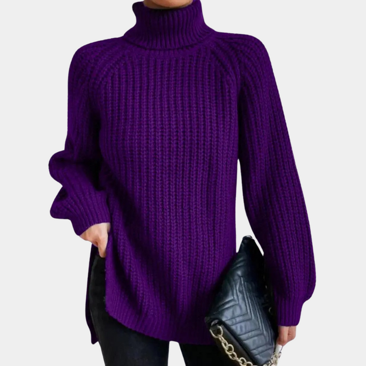 Madeleine - Luxurious Soft Roll Neck Jumper for Women