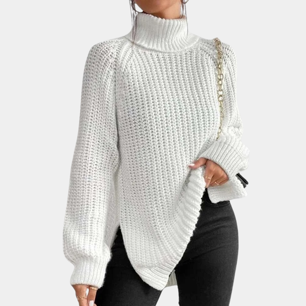 Madeleine - Luxurious Soft Roll Neck Jumper for Women