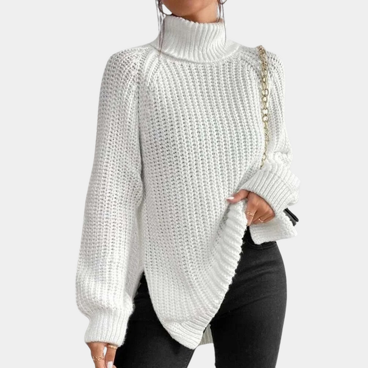 Madeleine - Luxurious Soft Roll Neck Jumper for Women