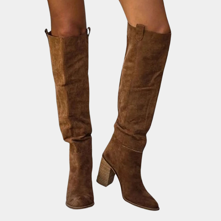 Nicolette - Stylish and Timeless Women's Knee Boots