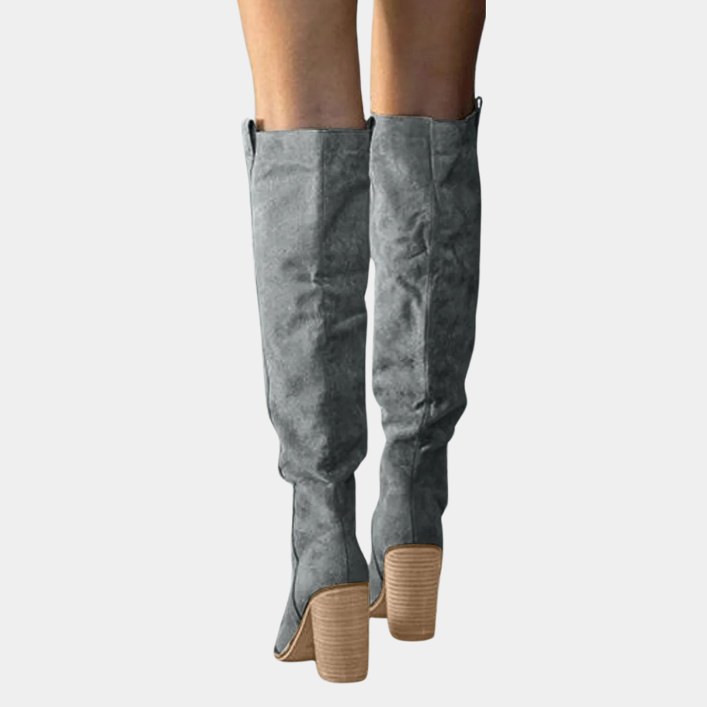 Nicolette - Stylish and Timeless Women's Knee Boots