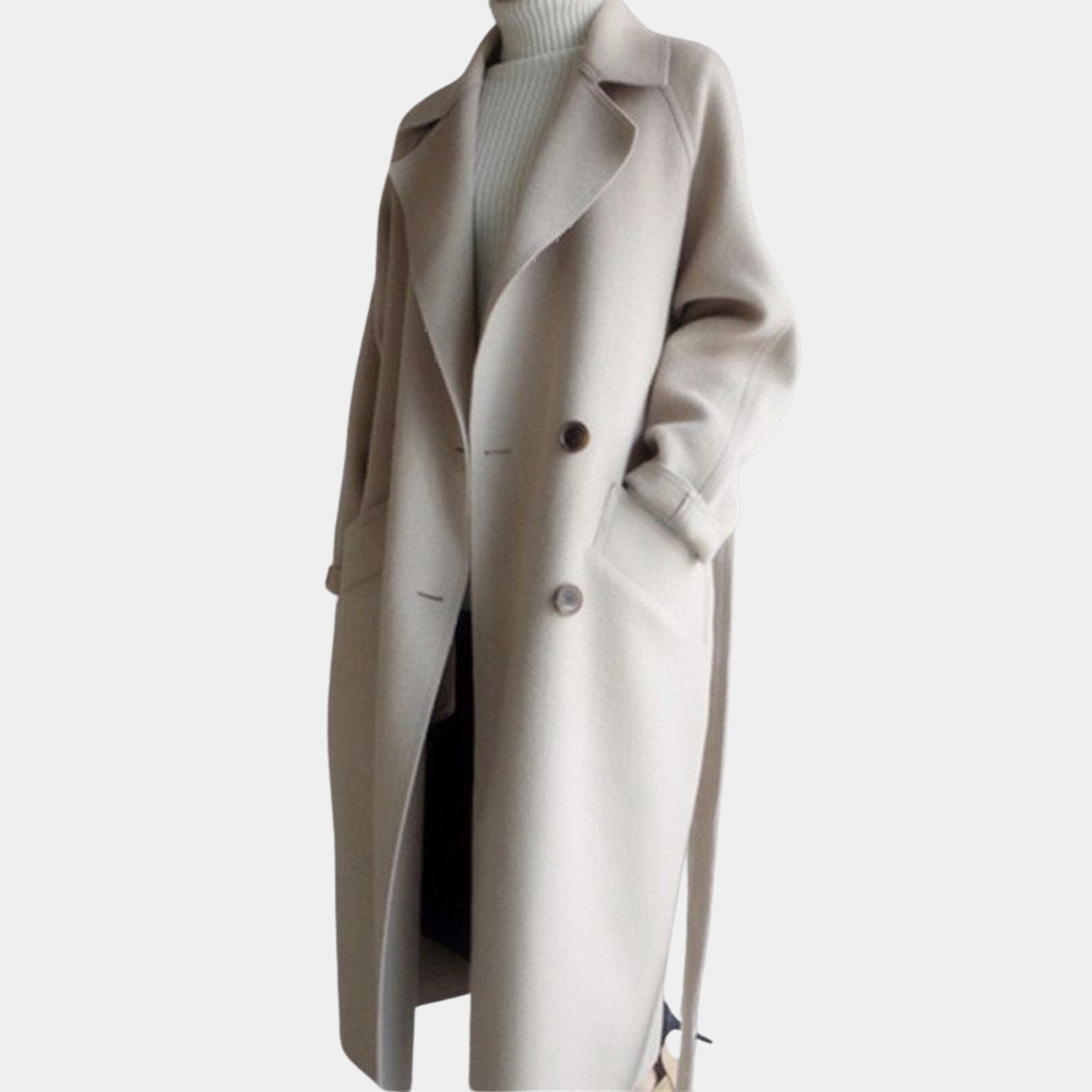 Stylish Long Women's Coat for an Elegant Look