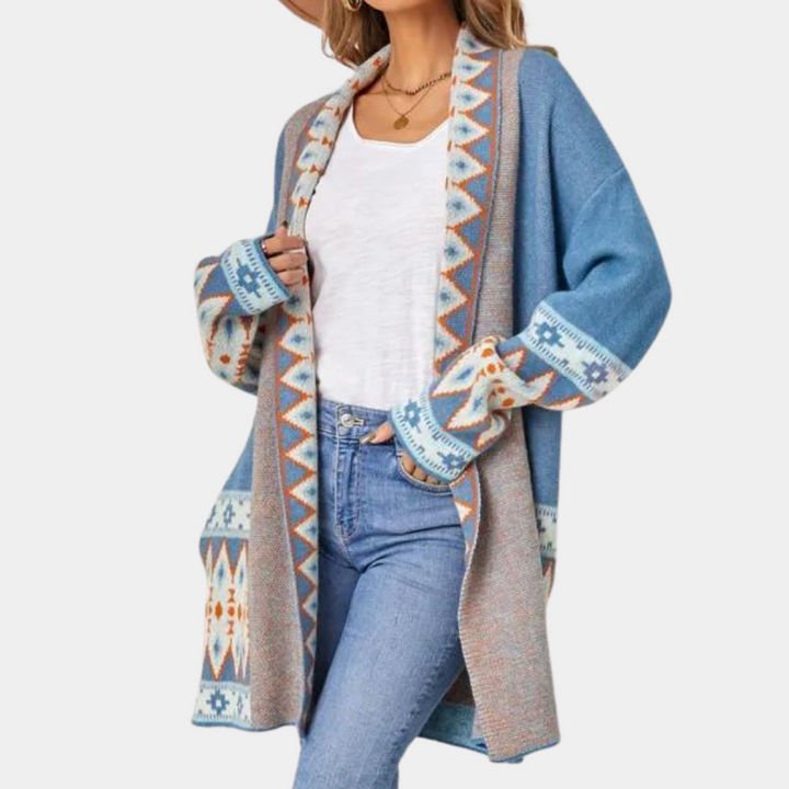 Trendy Women's Boho-Style Cardigan for a Carefree Look