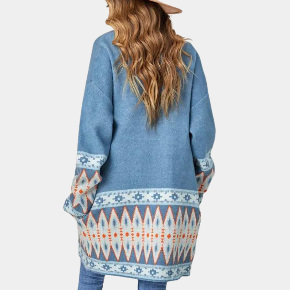 Trendy Women's Boho-Style Cardigan for a Carefree Look
