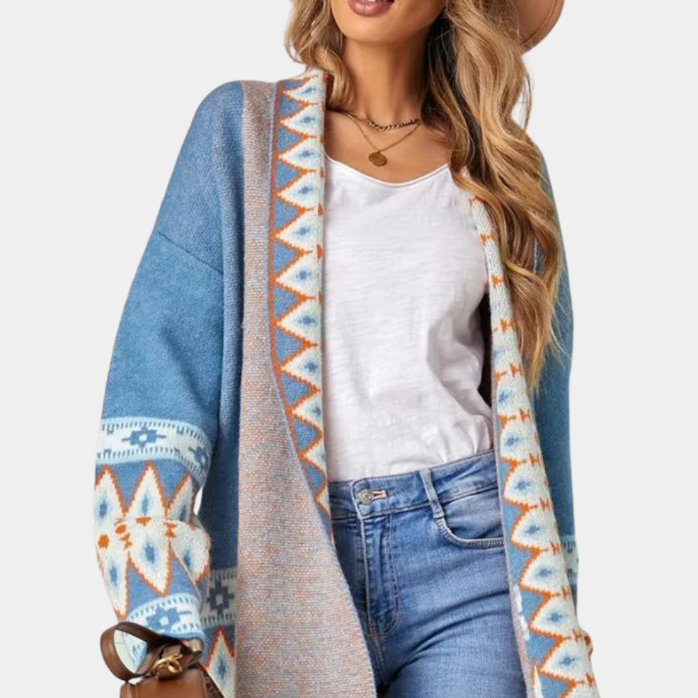 Trendy Women's Boho-Style Cardigan for a Carefree Look