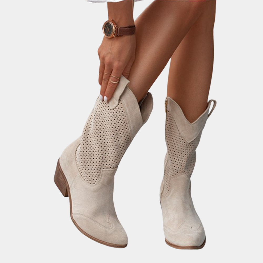 Stylish and Breathable Cowboy Boots for Women
