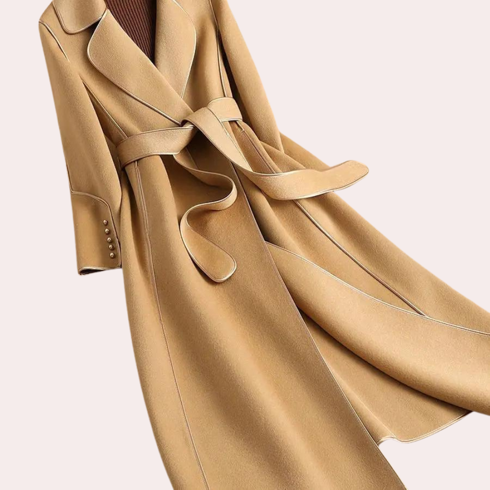 Stylish Long Women's Coat for a Refined Look