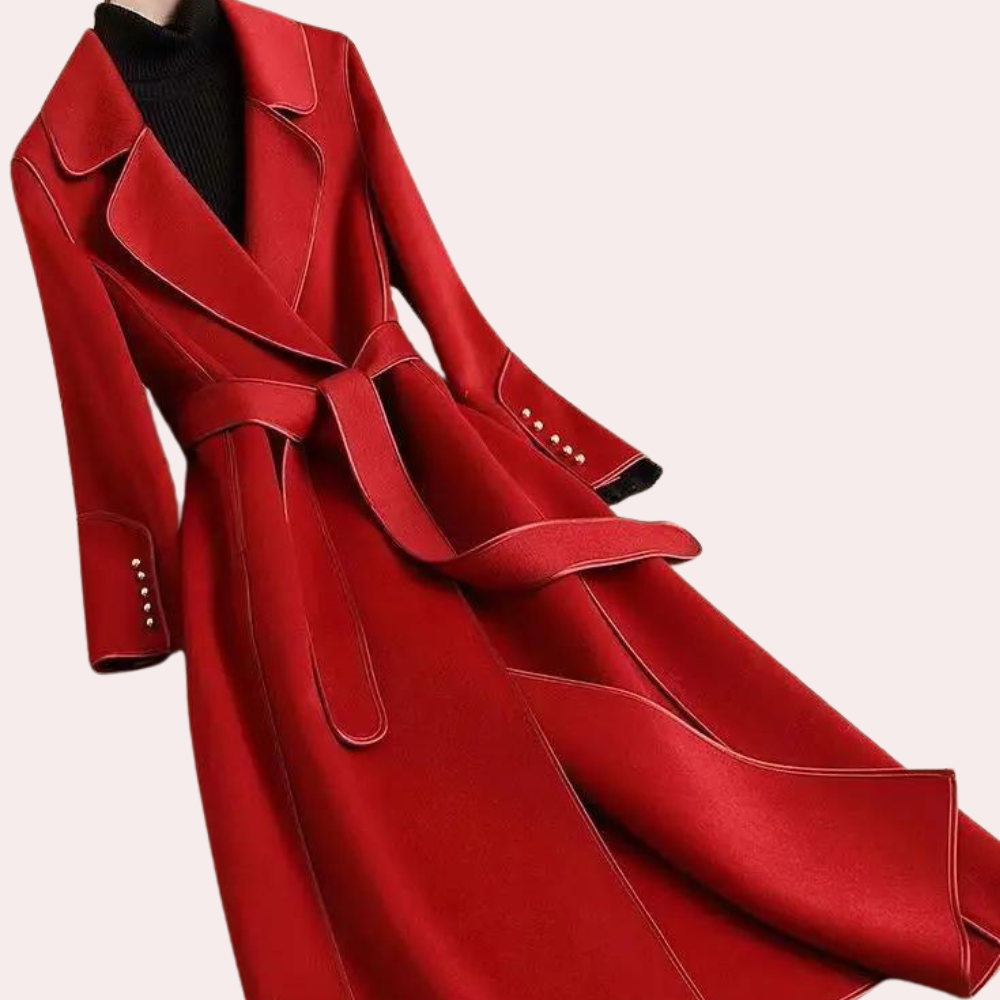 Stylish Long Women's Coat for a Refined Look