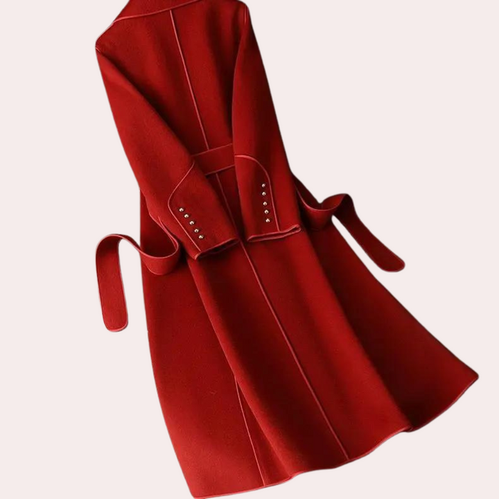 Stylish Long Women's Coat for a Refined Look