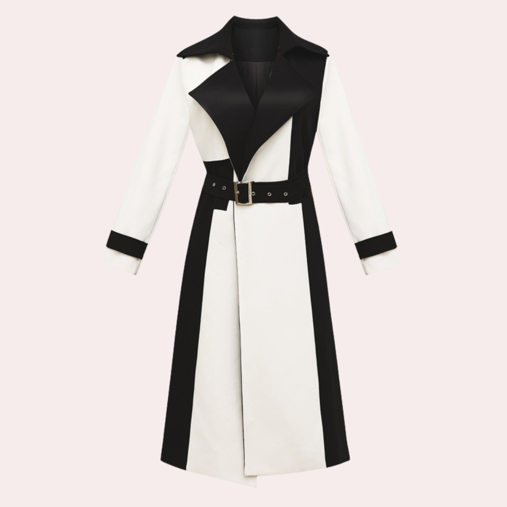 Stylish Women's Trench Coat with Elegant Belt