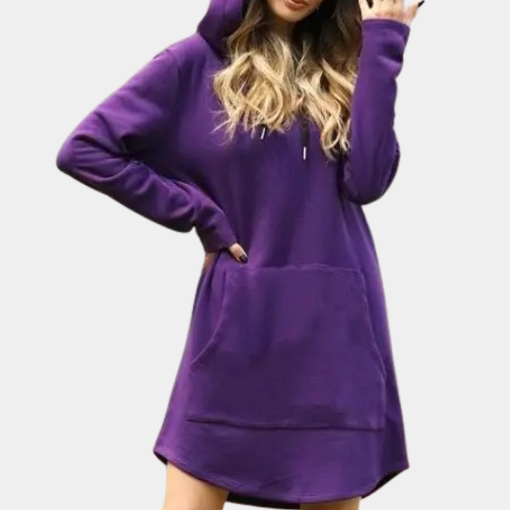 Stylish and Long Women's Hoodie for Comfort and Fashion