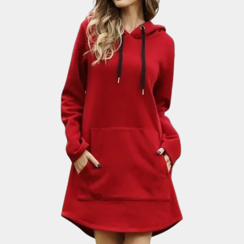 Stylish and Long Women's Hoodie for Comfort and Fashion