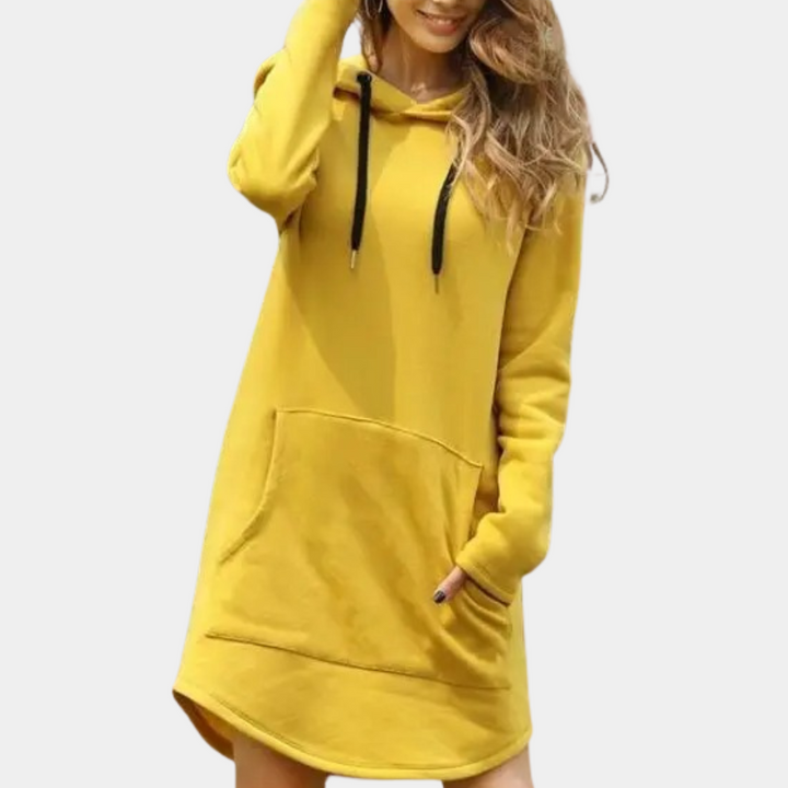 Stylish and Long Women's Hoodie for Comfort and Fashion