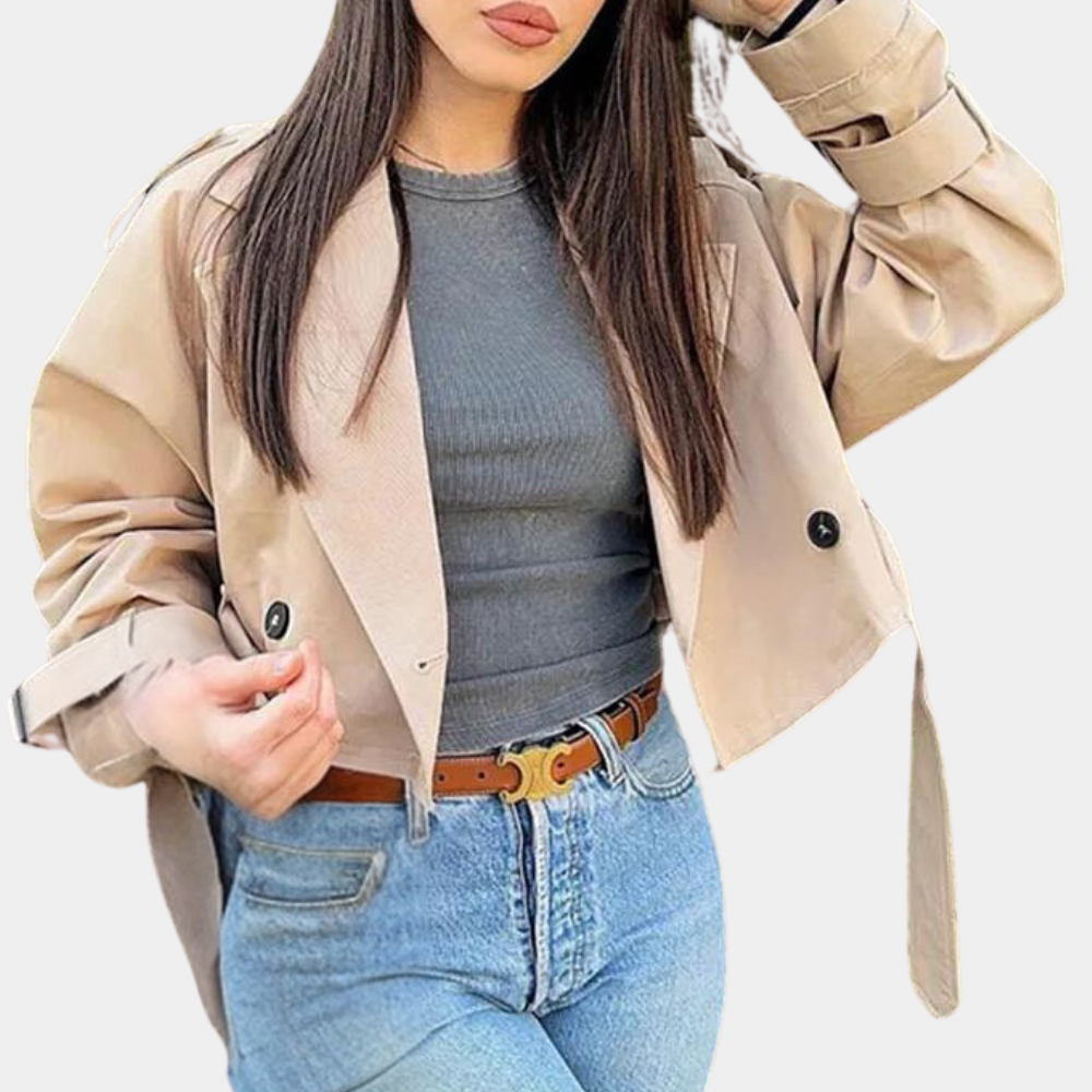 Elegant Cropped Jacket for Women