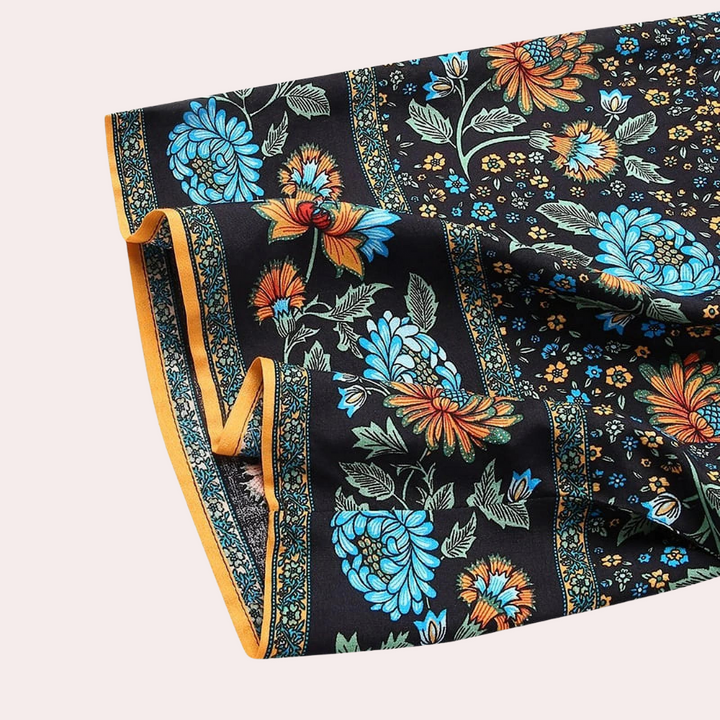 Courtney - Bohemian Blossom Elegance Long Sleeve Cardigan