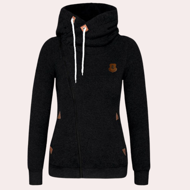 Kanny - Stylish Women's Hoodie with Zip and Comfortable Hood