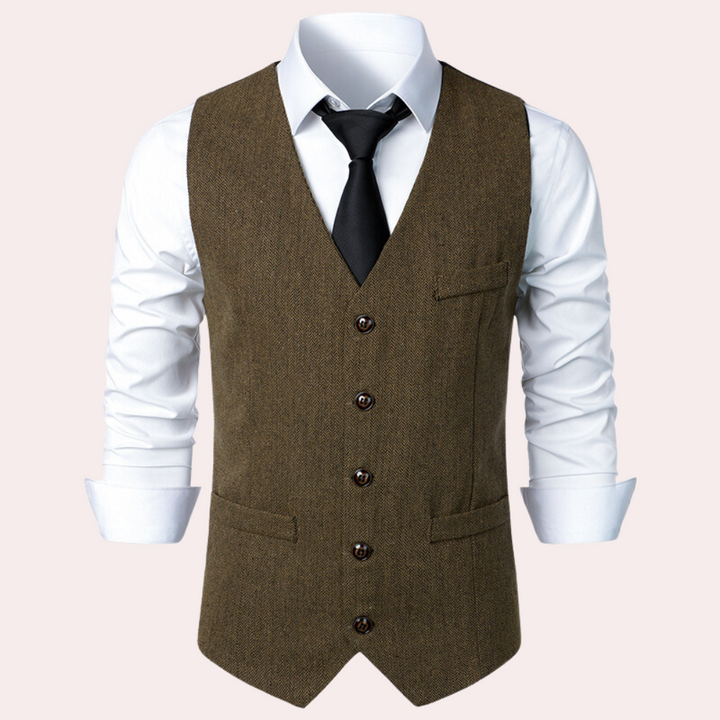 Stylish Jari Oktoberfest Flair Waistcoat for Men