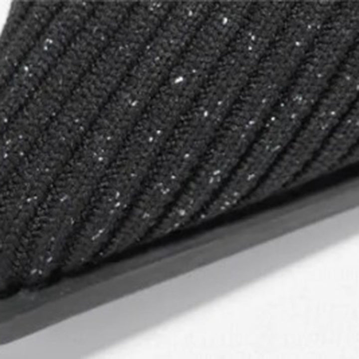 AMELIA - Trendy High Knitted Boots with Comfortable Block Heel