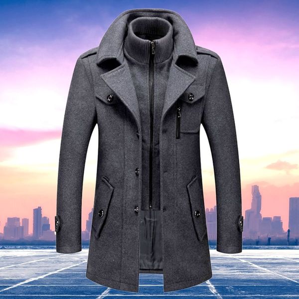 Stylish Men's Winter Coat in Two Parts - DAAN Collection
