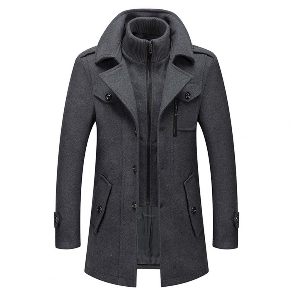 Stylish Men's Winter Coat in Two Parts - DAAN Collection