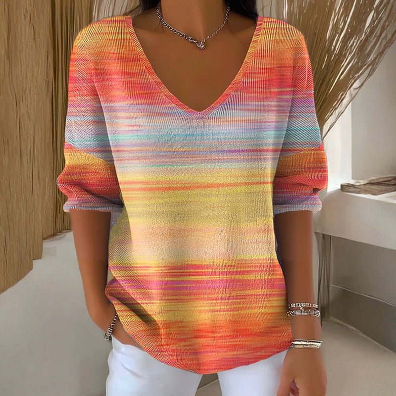 Gradient Casual T-Shirt