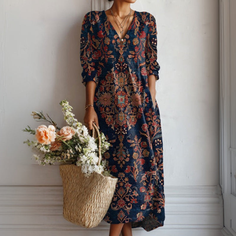 Vintage Ethnic Style Dress
