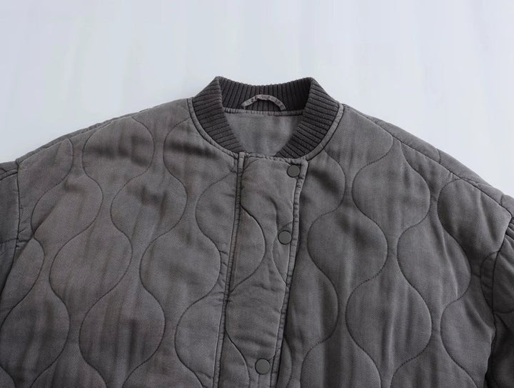 Alice™ - Relaxed Cotton Bomber Jacket