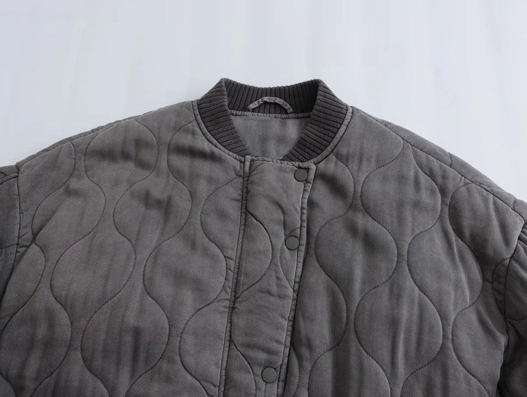 Alice™ - Relaxed Cotton Bomber Jacket