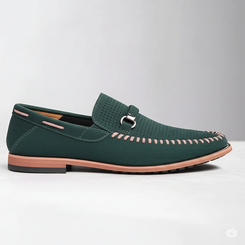 Bryan | Suede Look Summer Loafers