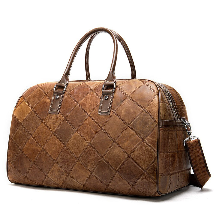 Alex - Luxurious Leather Travel Bag for the Modern Man