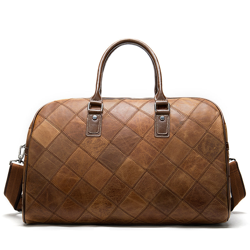 Alex - Luxurious Leather Travel Bag for the Modern Man