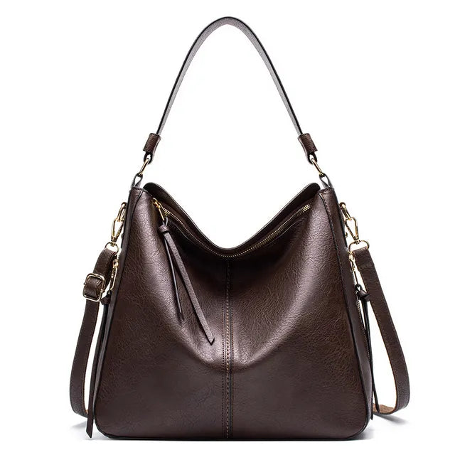 Jacky - Elegant and Spacious Summer Leather Bag for Women