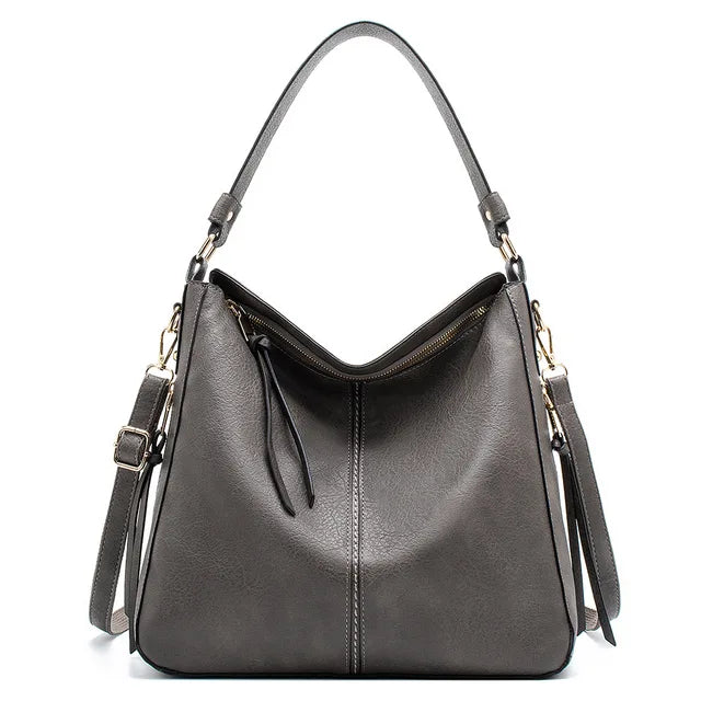 Jacky - Elegant and Spacious Summer Leather Bag for Women