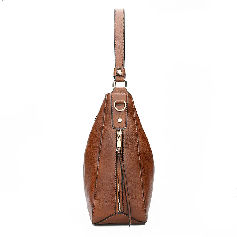 Jacky - Elegant and Spacious Summer Leather Bag for Women
