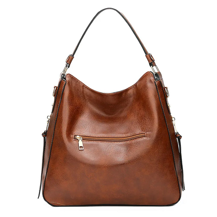 Jacky - Elegant and Spacious Summer Leather Bag for Women