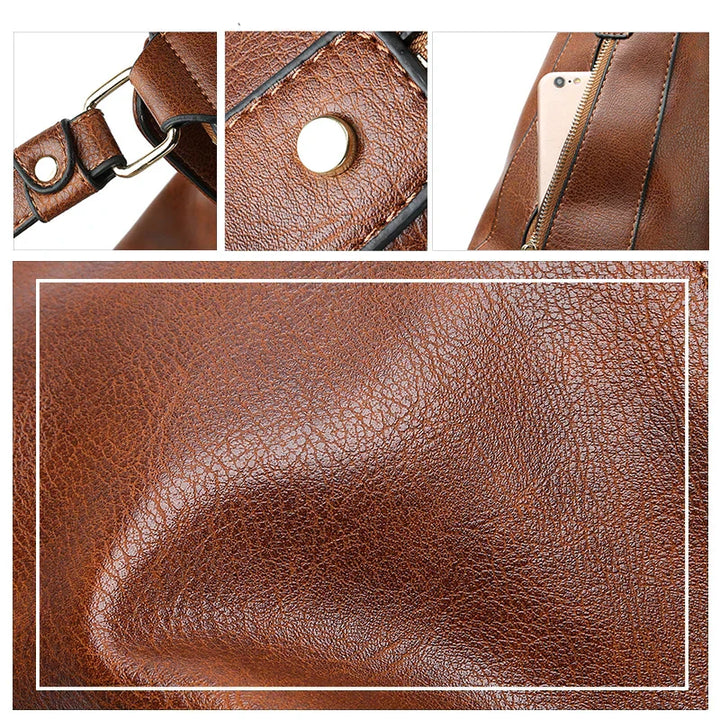 Jacky - Elegant and Spacious Summer Leather Bag for Women