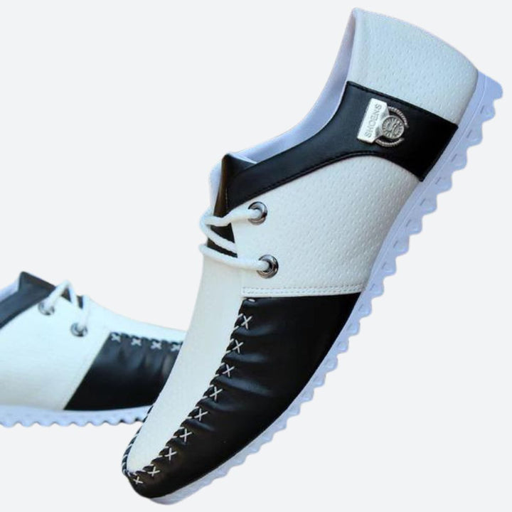 Stylish Breathable White Men's Shoes - Marlo