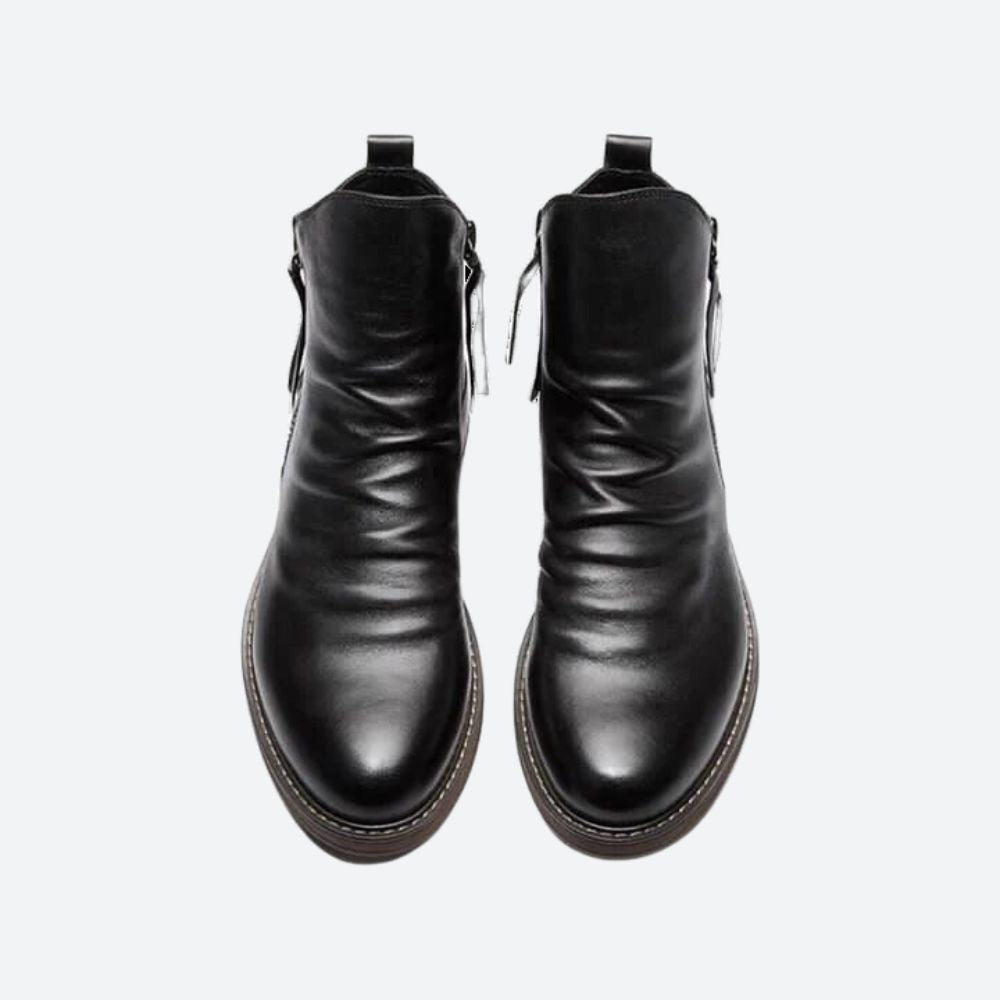 Stylish Casual Leather Boots for Men - Marty