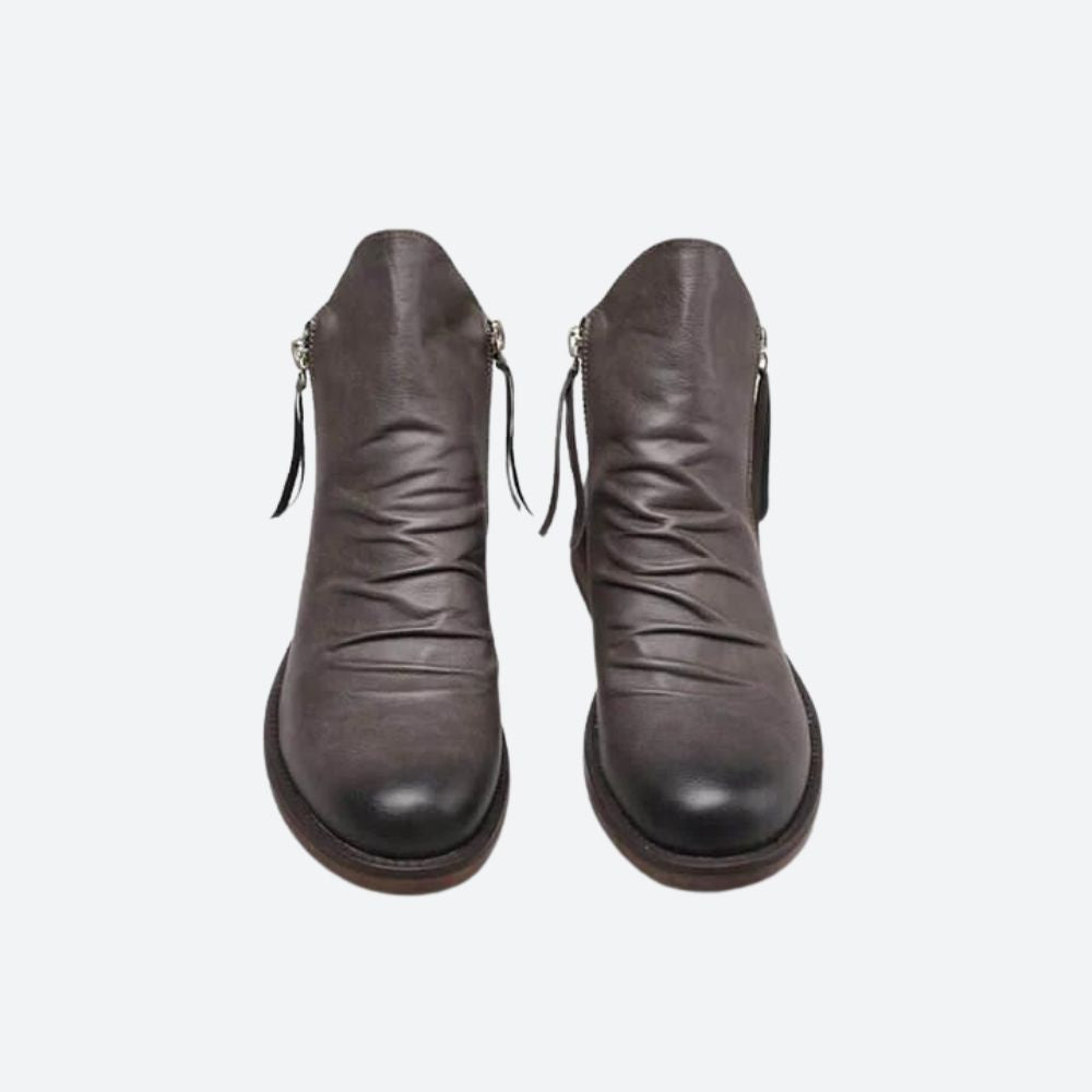 Stylish Casual Leather Boots for Men - Marty