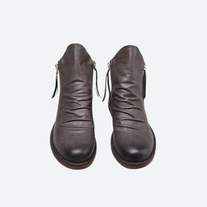 Stylish Casual Leather Boots for Men - Marty